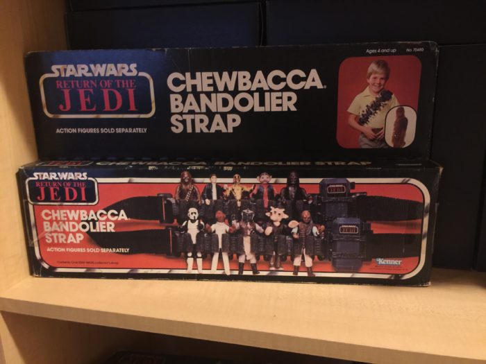 1983 Star Wars Return of the Jedi Chewbacca Bandolier Strap Kenner 70480 w/  Box