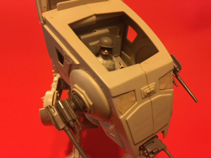 Vintage Star Wars AT-ST/Scout Walker from Kenner. Photo by Rob O'Hara
