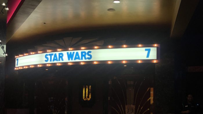 Star Wars Marquee